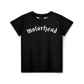 Детская футболка 3D с принтом Motorhead в Белгороде, 100% гипоаллергенный полиэфир | прямой крой, круглый вырез горловины, длина до линии бедер, чуть спущенное плечо, ткань немного тянется | motorhead | моторхэд