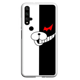 Чехол для Honor 20 с принтом Monokuma в Белгороде, Силикон | Область печати: задняя сторона чехла, без боковых панелей | danganronpa | monokuma | данганронпа