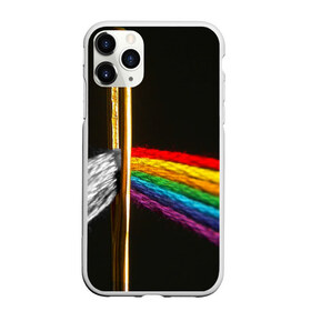 Чехол для iPhone 11 Pro матовый с принтом Нити в Белгороде, Силикон |  | pink floyd | rock | пинк флоид | рок