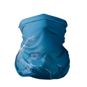 Бандана-труба 3D с принтом Blue в Белгороде, 100% полиэстер, ткань с особыми свойствами — Activecool | плотность 150‒180 г/м2; хорошо тянется, но сохраняет форму | skillet