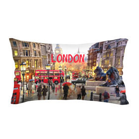 Подушка 3D антистресс с принтом Улицы Лондона в Белгороде, наволочка — 100% полиэстер, наполнитель — вспененный полистирол | состоит из подушки и наволочки на молнии | england | london | united kingdom | англия | великобритания | город | лондон