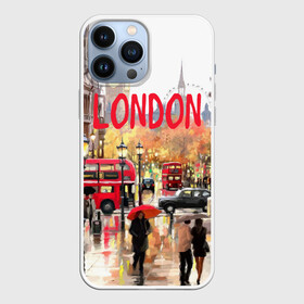 Чехол для iPhone 13 Pro Max с принтом Улицы Лондона в Белгороде,  |  | england | london | united kingdom | англия | великобритания | город | лондон