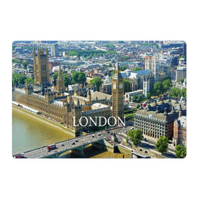 Магнитный плакат 3Х2 с принтом Улицы Лондона в Белгороде, Полимерный материал с магнитным слоем | 6 деталей размером 9*9 см | city | england | london | united kingdom | англия | великобритания | город | лондон
