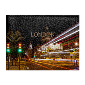 Обложка для студенческого билета с принтом Улицы Лондона в Белгороде, натуральная кожа | Размер: 11*8 см; Печать на всей внешней стороне | city | england | lights | london | night | street | united kingdom | англия | великобритания | город | лондон | ночь | огни | улица