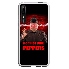 Чехол для Honor P Smart Z с принтом Red Hot Chili Peppers в Белгороде, Силикон | Область печати: задняя сторона чехла, без боковых панелей | звезда | красный | кумир | музыка | перец | рок | рок группа | хит