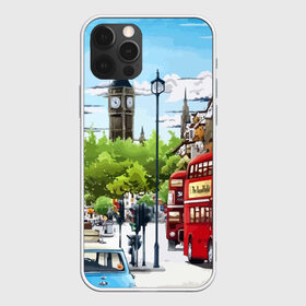 Чехол для iPhone 12 Pro Max с принтом Улицы Лондона в Белгороде, Силикон |  | Тематика изображения на принте: city | england | london | united kingdom | англия | великобритания | город | лондон