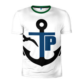 Мужская футболка 3D спортивная с принтом Типичный речник в Белгороде, 100% полиэстер с улучшенными характеристиками | приталенный силуэт, круглая горловина, широкие плечи, сужается к линии бедра | вмф | морской флот | речник | речной флот