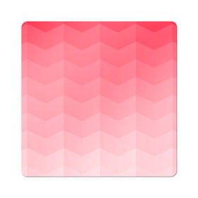 Магнит виниловый Квадрат с принтом Игра цветов в Белгороде, полимерный материал с магнитным слоем | размер 9*9 см, закругленные углы | абстракция | винтаж | игра теней | переливание | переливания цветов | плавный переход | розовый | ромб | треугольник | узор