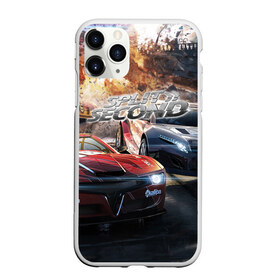 Чехол для iPhone 11 Pro матовый с принтом Split Second в Белгороде, Силикон |  | crew | dirt | driver | grid | nfs | race | гонки