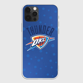 Чехол для iPhone 12 Pro Max с принтом Оклахома в Белгороде, Силикон |  | nba | oklahoma | oks | thunder | баскетбол | нба