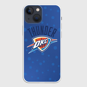 Чехол для iPhone 13 mini с принтом Оклахома в Белгороде,  |  | nba | oklahoma | oks | thunder | баскетбол | нба