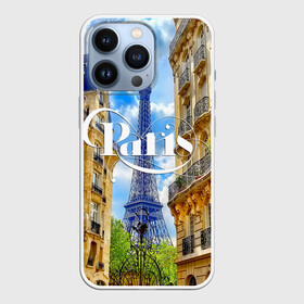 Чехол для iPhone 13 Pro с принтом Париж, Эйфелева башня в Белгороде,  |  | architecture | city | eiffel tower | houses | paris | street | the sky | архитектура | город | дома | небо | париж | улица | эйфелева башня