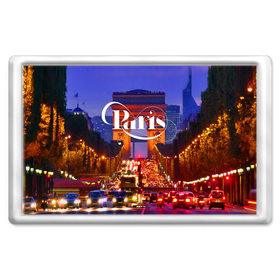 Магнит 45*70 с принтом Улицы Парижа в Белгороде, Пластик | Размер: 78*52 мм; Размер печати: 70*45 | Тематика изображения на принте: 