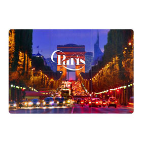 Магнитный плакат 3Х2 с принтом Улицы Парижа в Белгороде, Полимерный материал с магнитным слоем | 6 деталей размером 9*9 см | Тематика изображения на принте: 