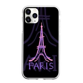 Чехол для iPhone 11 Pro матовый с принтом Париж в Белгороде, Силикон |  | architecture | eiffel tower | france | paris | архитектура | париж | франция | эйфелева башня