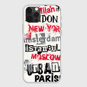 Чехол для iPhone 12 Pro Max с принтом Города в Белгороде, Силикон |  | Тематика изображения на принте: amsterdam | istanbul | london | moscow | new york | paris | urban | амстердам | лондон | москва | нью йорк | париж | стамбул