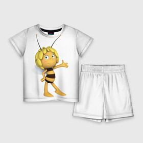 Детский костюм с шортами 3D с принтом Пчелка Майя в Белгороде,  |  | пчелка майя