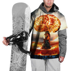 Накидка на куртку 3D с принтом Атомный взрыв в Белгороде, 100% полиэстер |  | Тематика изображения на принте: city | earth | explosion | mushroom | night | nuclear | sky | атомный | взрыв | город | гриб | земля | небо | ночь