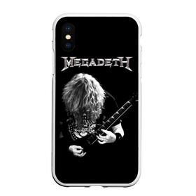 Чехол для iPhone XS Max матовый с принтом Dave Mustaine в Белгороде, Силикон | Область печати: задняя сторона чехла, без боковых панелей | dave | megadeth | metal | mustaine | rattlehead | rock | thrash | vic | дейв | мастейн | мегадет | метал | рок | треш