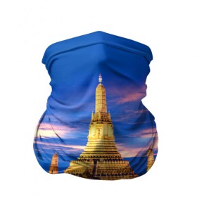 Бандана-труба 3D с принтом Таиланд в Белгороде, 100% полиэстер, ткань с особыми свойствами — Activecool | плотность 150‒180 г/м2; хорошо тянется, но сохраняет форму | таиланд