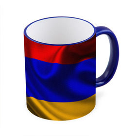 Кружка 3D с принтом Флаг Армения в Белгороде, керамика | ёмкость 330 мл | айастан | армения | босеан | вымпел | ереван | знак | знамя | кумач | орифламма | пойс | полотнище | символ | стяг | флаг | флюгарка | хайастан | штандарт