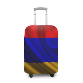 Чехол для чемодана 3D с принтом Флаг Армения в Белгороде, 86% полиэфир, 14% спандекс | двустороннее нанесение принта, прорези для ручек и колес | айастан | армения | босеан | вымпел | ереван | знак | знамя | кумач | орифламма | пойс | полотнище | символ | стяг | флаг | флюгарка | хайастан | штандарт