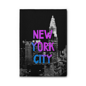 Обложка для автодокументов с принтом Нью-Йорк в Белгороде, натуральная кожа |  размер 19,9*13 см; внутри 4 больших “конверта” для документов и один маленький отдел — туда идеально встанут права | america | capital | city | lights | new york | night | skyscrapers | tourism | usa | америка | город | ночь | нью йорк | огни | столица | сша | туризм