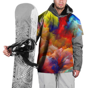 Накидка на куртку 3D с принтом Цвета в Белгороде, 100% полиэстер |  | art | beatles | psychedelic | tie dye | абстракция | арт | битлз | геометрия | звезды | космос | краски | психо | психоделический | текстуры | хиппи | цвета