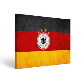 Холст прямоугольный с принтом Сборная Германии в Белгороде, 100% ПВХ |  | germany | германия | футбольная форма