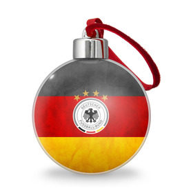 Ёлочный шар с принтом Сборная Германии в Белгороде, Пластик | Диаметр: 77 мм | germany | германия | футбольная форма