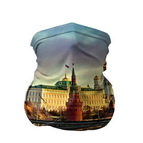 Бандана-труба 3D с принтом Москва река в Белгороде, 100% полиэстер, ткань с особыми свойствами — Activecool | плотность 150‒180 г/м2; хорошо тянется, но сохраняет форму | kremlin | moscow | russia | город | кремль | москва | ночь | огни | река