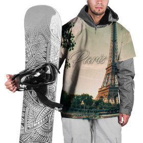 Накидка на куртку 3D с принтом Paris в Белгороде, 100% полиэстер |  | 