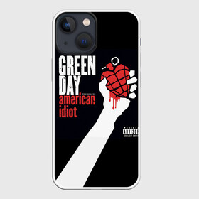 Чехол для iPhone 13 mini с принтом Green Day 3 в Белгороде,  |  | american idiot | green day | грин дей | грин дэй
