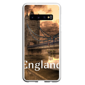 Чехол для Samsung Galaxy S10 с принтом England (Англия) в Белгороде, Силикон | Область печати: задняя сторона чехла, без боковых панелей | england | london | англия | британия | великобритания | владычица морей | вода | город | гостеприимный | дождей | клевый | красивый | лилия | лондон | мост | на темзе | окна | пасмурно | прикольный | река