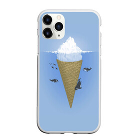 Чехол для iPhone 11 Pro матовый с принтом Мороженое в Белгороде, Силикон |  | food | ice cream | вкусно | еда | мороженое