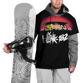 Накидка на куртку 3D с принтом Blink-182 в Белгороде, 100% полиэстер |  | blink | california | pop | punk | rock | группа | калифорния | панк | рок