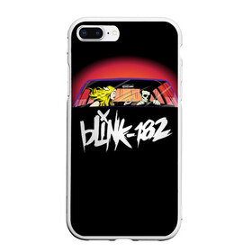 Чехол для iPhone 7Plus/8 Plus матовый с принтом Blink-182 в Белгороде, Силикон | Область печати: задняя сторона чехла, без боковых панелей | blink | california | pop | punk | rock | группа | калифорния | панк | рок