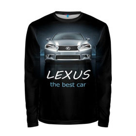 Мужской лонгслив 3D с принтом Lexus the best car в Белгороде, 100% полиэстер | длинные рукава, круглый вырез горловины, полуприлегающий силуэт | auto | авто | автомобиль | водитель | гиперкар | лексус | машина | суперкар | тачка