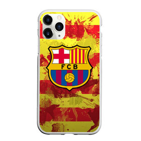 Чехол для iPhone 11 Pro матовый с принтом Барселона №1! в Белгороде, Силикон |  | barcelona | fc | fcb | барселона | испания | футбольный клуб