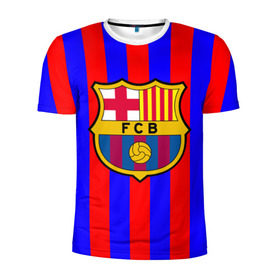 Мужская футболка 3D спортивная с принтом Браса лучшая команда! в Белгороде, 100% полиэстер с улучшенными характеристиками | приталенный силуэт, круглая горловина, широкие плечи, сужается к линии бедра | barcelona | fc | fcb | барселона | испания | футбольный клуб