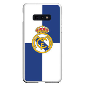 Чехол для Samsung S10E с принтом Real Madrid №1! в Белгороде, Силикон | Область печати: задняя сторона чехла, без боковых панелей | fc | fcb | lfp | real madrid | болельщикам | испания | испанская премьер лига | испанский | мадрид | реал | реал мадрид | футбольный клуб