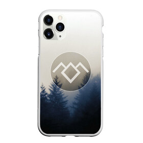 Чехол для iPhone 11 Pro матовый с принтом Twin Peaks в Белгороде, Силикон |  | twin peaks | лес | лора палмер | ночь | огонь | сова | сосны | твин пикс