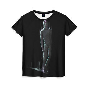 Женская футболка 3D с принтом Jim в Белгороде, 100% полиэфир ( синтетическое хлопкоподобное полотно) | прямой крой, круглый вырез горловины, длина до линии бедер | 21 pilots