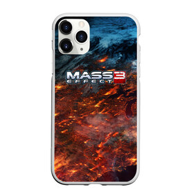 Чехол для iPhone 11 Pro матовый с принтом Mass Effect в Белгороде, Силикон |  | n7 | shepard | галактика | жнец | космос | масс | нормандия | планета | шепард | эффект