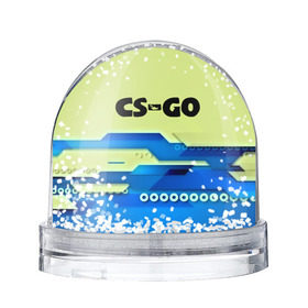 Снежный шар с принтом CS-GO в Белгороде, Пластик | Изображение внутри шара печатается на глянцевой фотобумаге с двух сторон | csgo | контра | кс | ксго