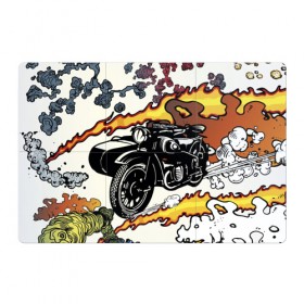 Магнитный плакат 3Х2 с принтом Мотоцикл в Белгороде, Полимерный материал с магнитным слоем | 6 деталей размером 9*9 см | vppdgryphon | мотоцикл | харлей