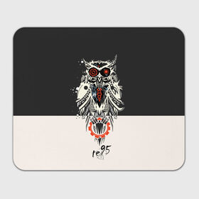 Коврик прямоугольный с принтом Owl в Белгороде, натуральный каучук | размер 230 х 185 мм; запечатка лицевой стороны | three days grace