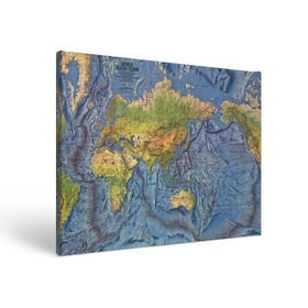 Холст прямоугольный с принтом Карта в Белгороде, 100% ПВХ |  | Тематика изображения на принте: география | земля | мир
