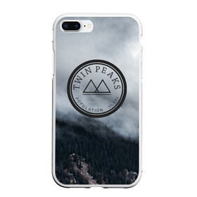 Чехол для iPhone 7Plus/8 Plus матовый с принтом Twin Peaks в Белгороде, Силикон | Область печати: задняя сторона чехла, без боковых панелей | twin peaks | дэвид линч | лес | лора палмер | сова | твин пикс | туман