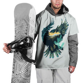 Накидка на куртку 3D с принтом Орел в Белгороде, 100% полиэстер |  | Тематика изображения на принте: беркут | кречет | орел | природа | птица | ястреб